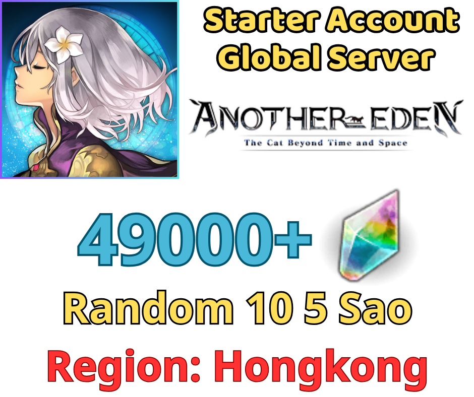 [GLOBAL] Another Eden 49000+ Gem 